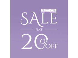 Khas Stores Pre Winter Sale FLAT 20% OFF
